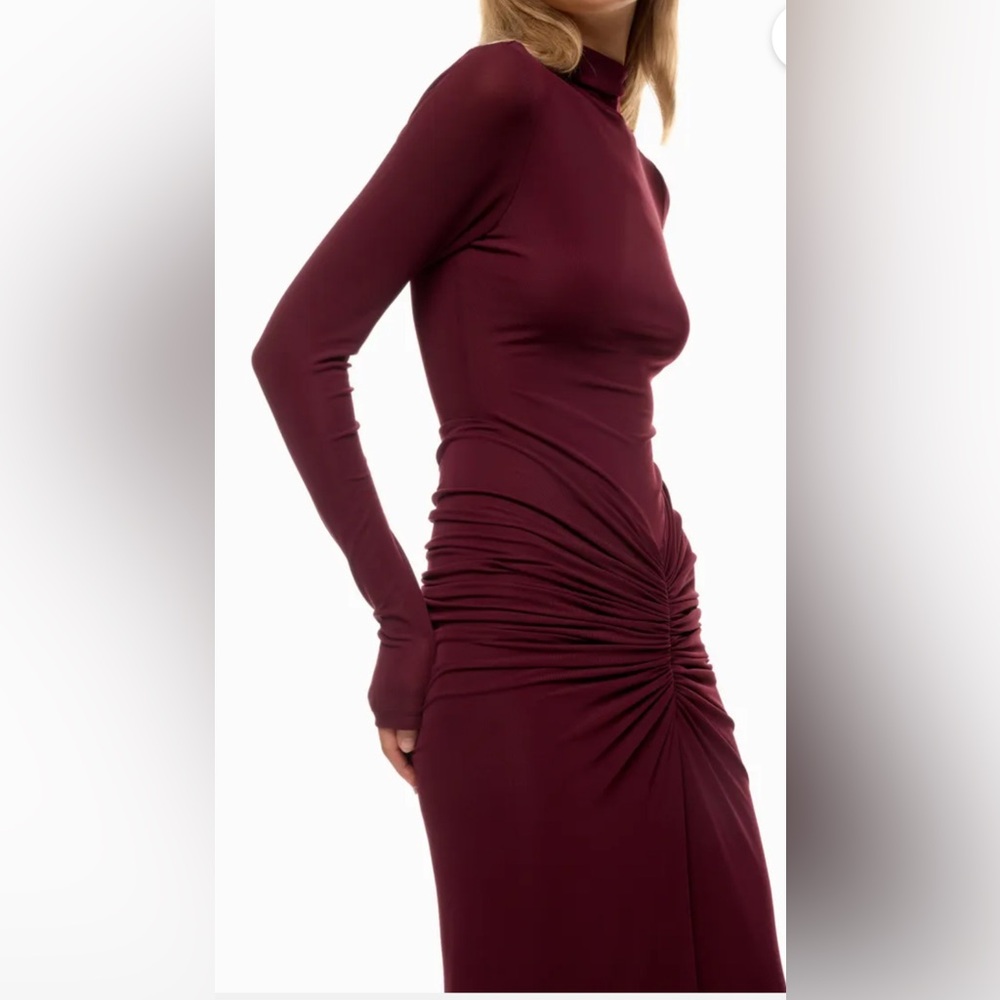 NWT **SOLD OUT**
RONNY KOBO scorpio dress size medium in oxblood Maroon/burgendy